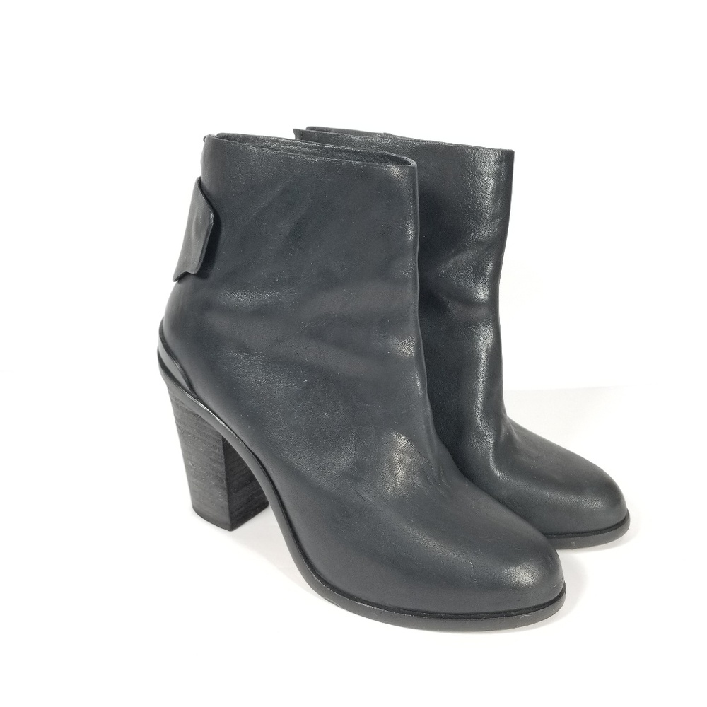 Rag and bone black booties sz 7.5